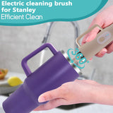 5 in 1 Electric Bottle Brush Cleaner Compatible Stanley Bottle Brush Straw Cleaner Multifunction Rechargeable IPX6 Waterproof Extra Long Design