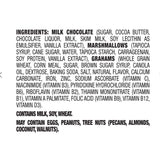 Fannie May S'Mores Chocolatier's Mix, Milk Chocolate Coated Graham Crackers and Marshmallows, 14 oz, 1 Bag
