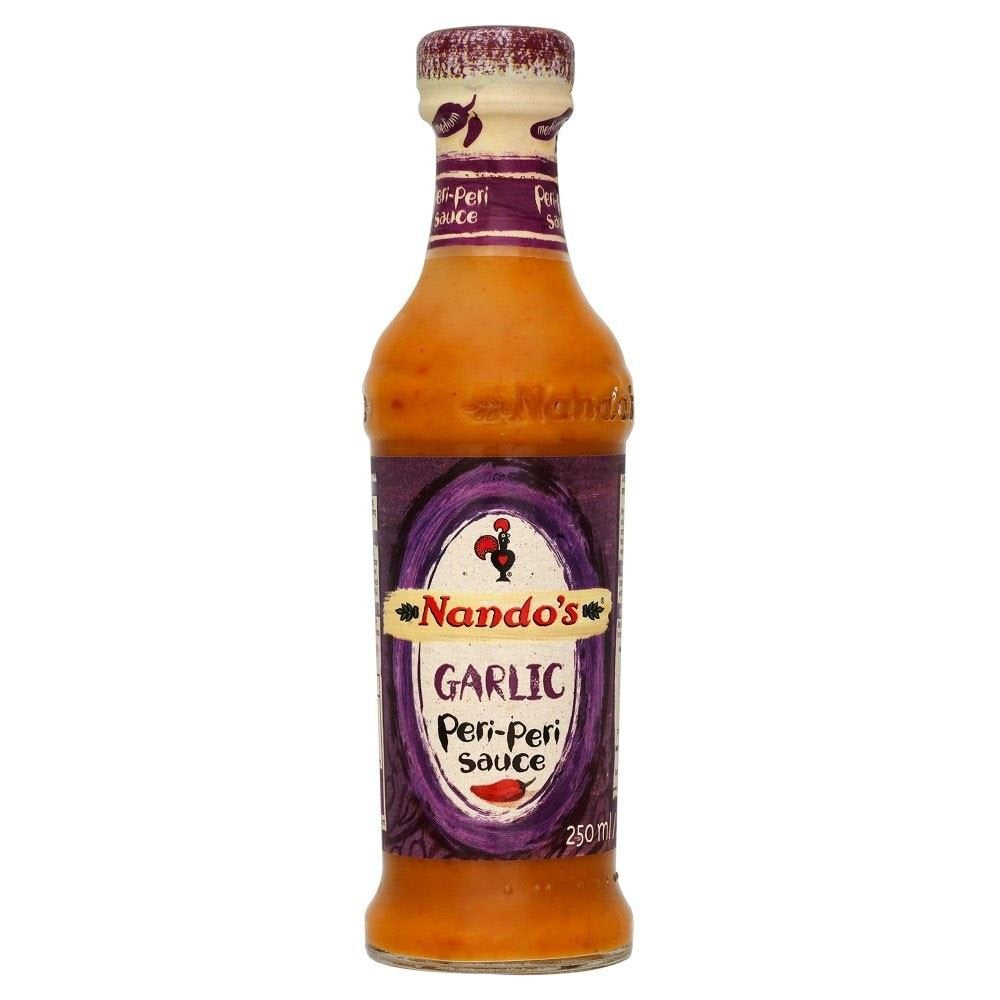 Nando's Garlic Peri Peri Sauce (250ml) - Pack of 2