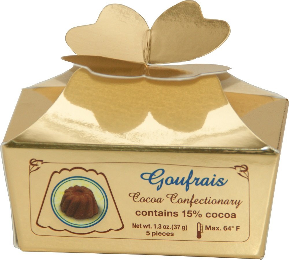 Goufrais -Case of 12 Small Delights 5 Pieces Goufrais/box