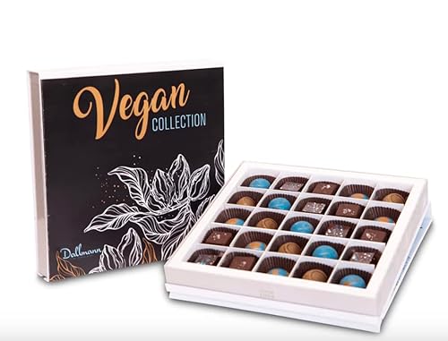 Dallmann Confections Vegan Chocolate Gift Box - Gourmet Luxury Chocolate - Dairy-Free, 100% Plant-Based, Gluten-Free | Gift Ready, Holiday, Birthday |