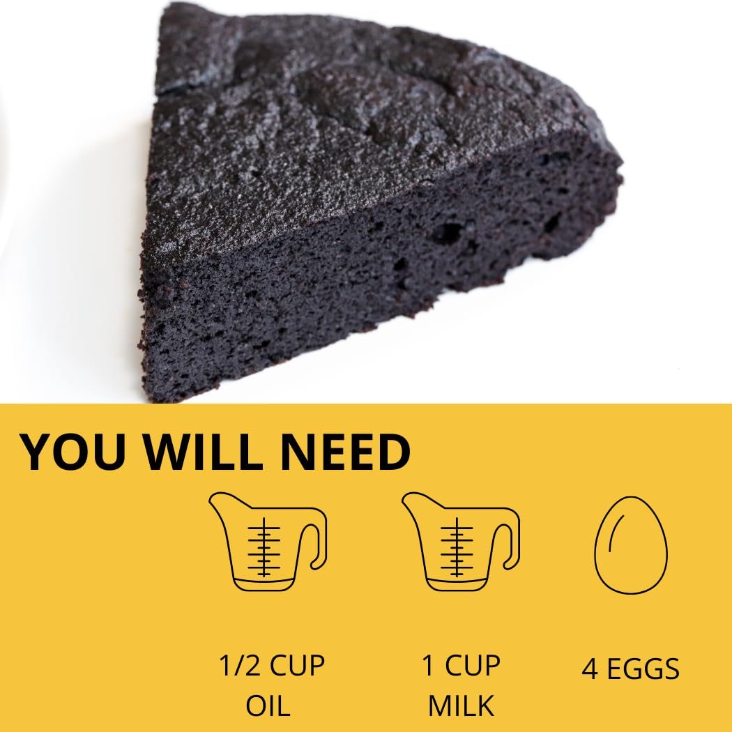 Good Dees Low Carb Baking Mix, Devil's Food Cake Baking Mix, Keto Baking Mix, No Sugar Added, Gluten Free, Grain-Free, Soy-Free, Diabetic, Atkins & WW Friendly (2g Net Carbs, 12 Serving) (Devils-Food)