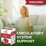 Hibiscus Tea Bag, Made from Organic Hibiscus Flowers, Hibiscus Tea Loose Leaf Pure Leaf Tea, Organic Hibiscus Tea Bags for Heart, Liver And Kidney