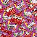 ASSORTIT X Skittles Collab Wild Berry Gummies & Original Flavor 1Lb Variety Candy Coated Fruit Chew Individually Wrapped Bulk Party Assortment 25+
