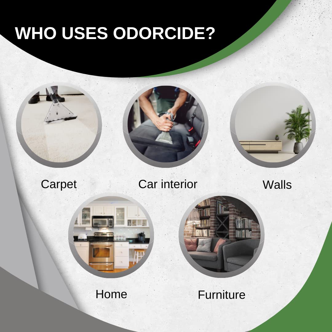 Odorcide Smoke Brake Odor Eliminator Concentrate - Tobacco & Marijuana Odor Neutralizer - Smoke Odor Eliminator for Home & Car - Smoke & Weed Smell