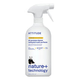 ATTITUDE All Purpose Cleaner Spray, EWG Verified, Vegan, Made with 94% Plant-Based Ingredients, Streak-Free for Kitchen, Bathroom, Glass & More