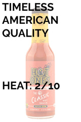 Hot Ones The Classic Hot Sauce Made With Natural Ingredients & Strong Flavors From Organic Chile De Arbol Peppers, 5 fl oz Bottle (1-Pack)