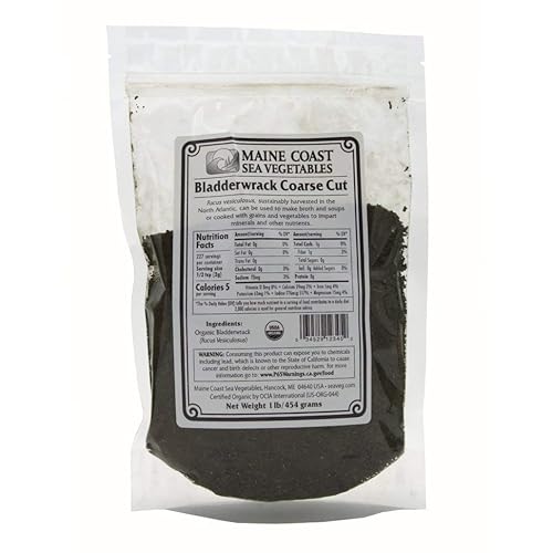 Bladderwrack Coarse - Wild Atlantic - Organic Seaweed - 1 LB