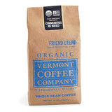 Vermont Coffee Company Friend Blend Whole Bean Coffee, 16 oz bag