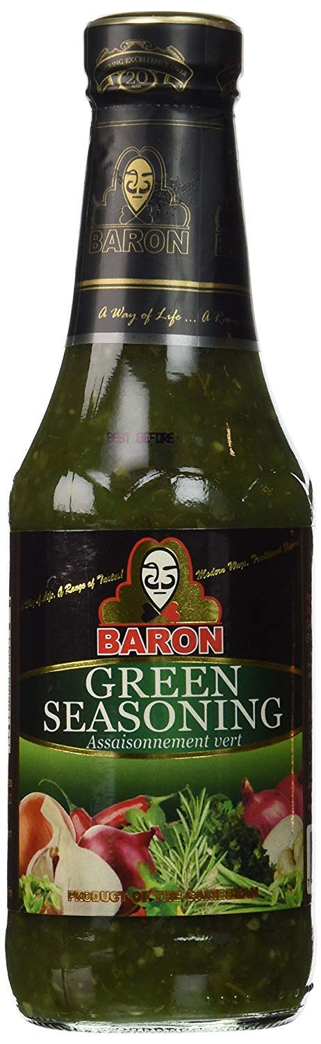 Baron Green Seasoning 14 oz ( 1btl)