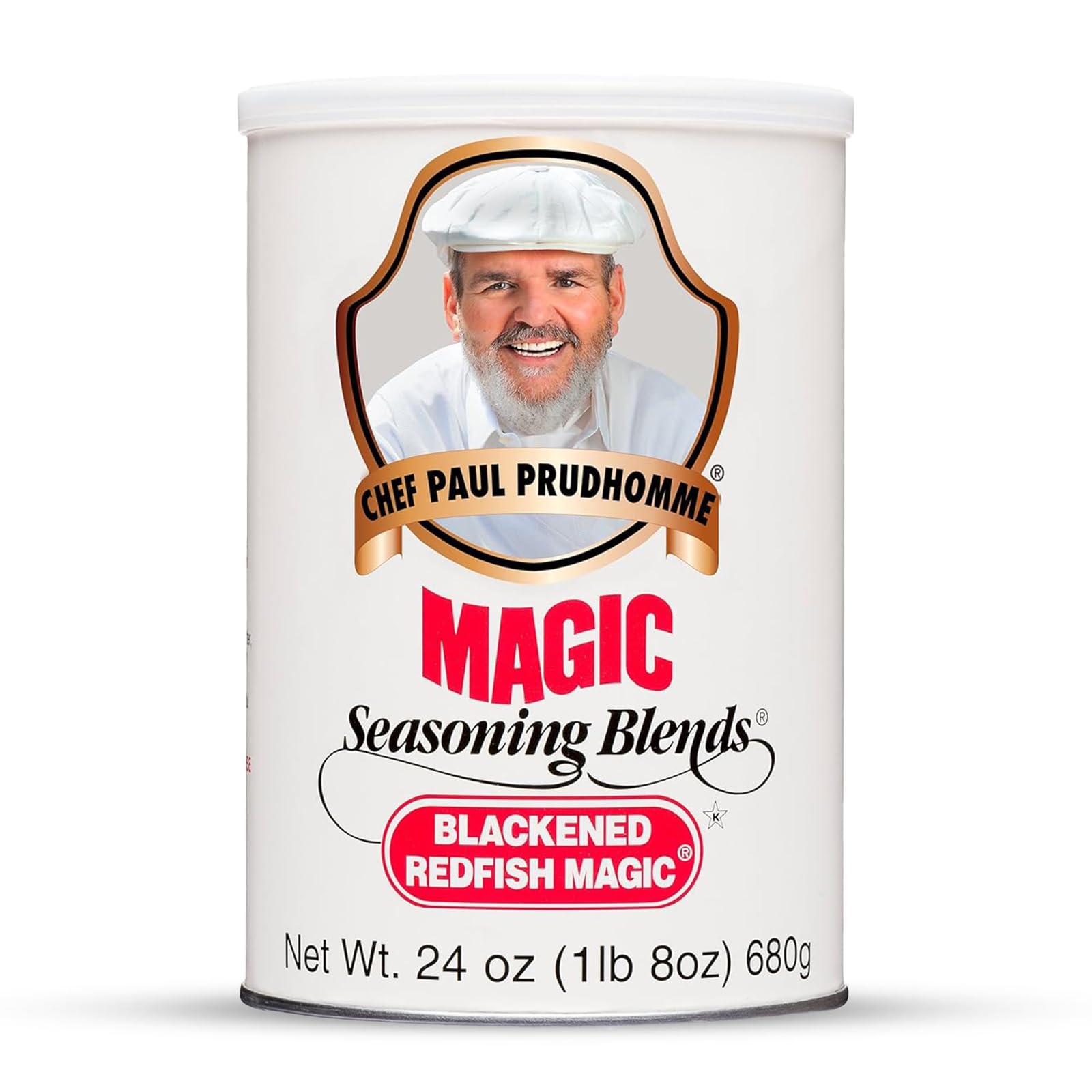 Chef Paul Blackened Redfish Magic Seasoning Blends | Cajun-Style Spices & Seasonings | Gluten-Free, No MSG, Bold Flavor | Perfect for Grilling