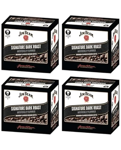Jim Beam Signature Dark Roast, 18 Count (Pack of 4)
