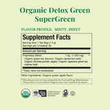 The Republic of Tea - Organic SuperGreen Detox Green Tea, 36 Tea Bags, Gluten Free