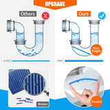 Drain Cleaner Sticks Enzyme Drain Stick Lemon Scent Pipe Cleaning Drains Stix Odor Remover Prevent Clogged Drains