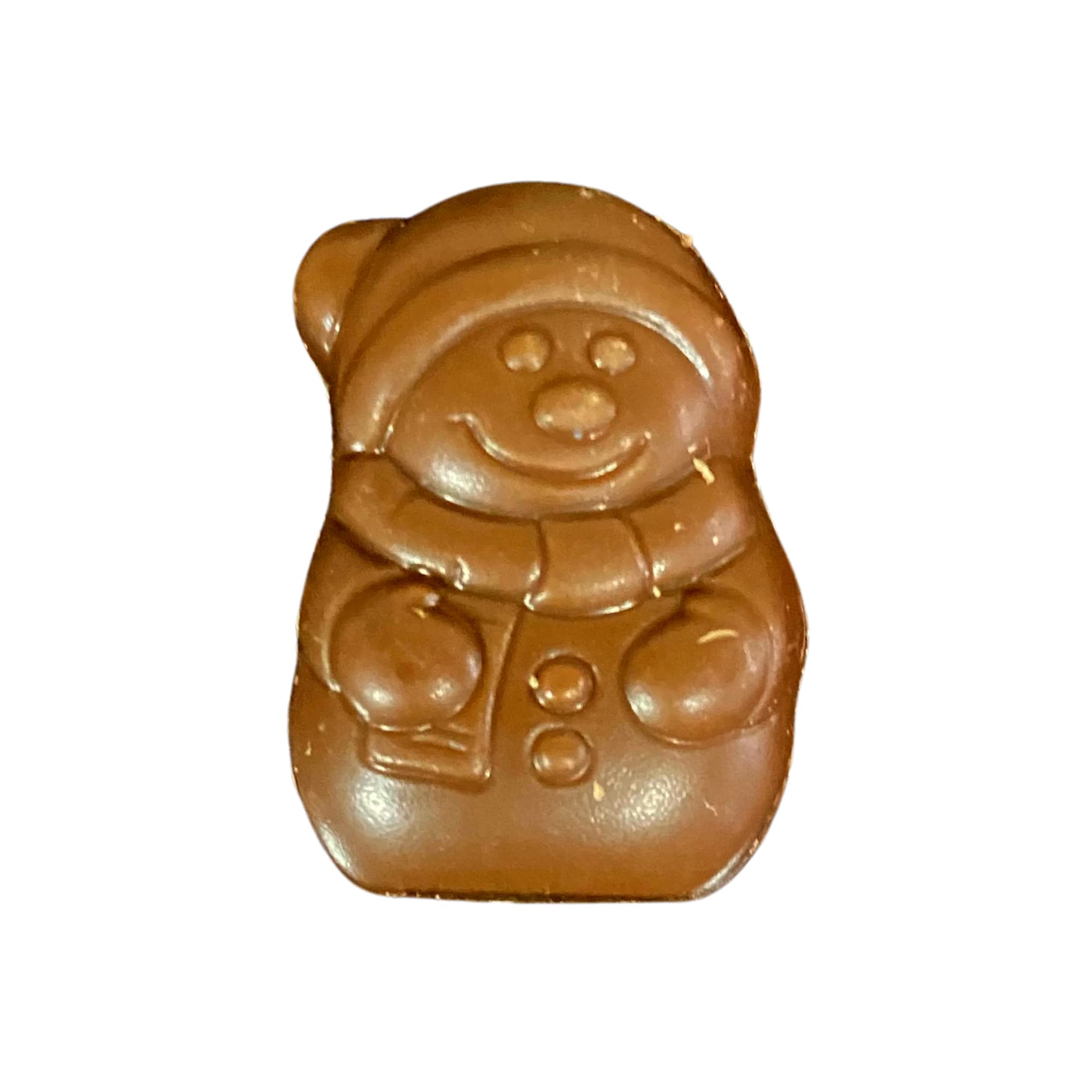 Riegelein Mini Solid Snowmen 33% Milk Chocolate Holiday Stocking Stuffer 3.5 oz
