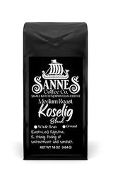Sannes Coffee Co. Norwegian Coffee-Koselig Blend Medium Roast-Smooth Never Bitter-resealable Bag (Ground, 8 oz)
