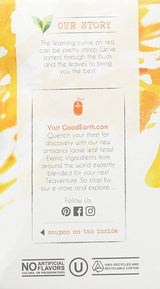 Organic Sweet & Spicy Herbal Caffeine Free Good Earth Teas 18 Tea Bag (Pack of 2)
