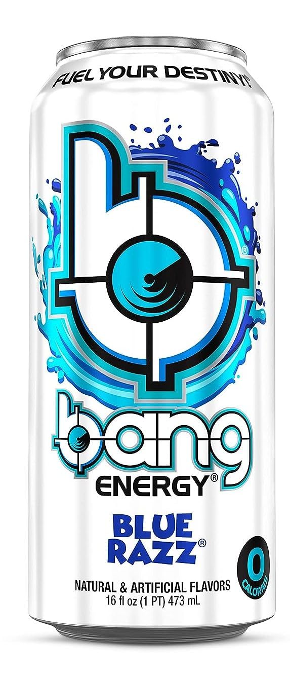 Vpx Bang - Blue Razz - 16fl.oz. (Pack of 4)