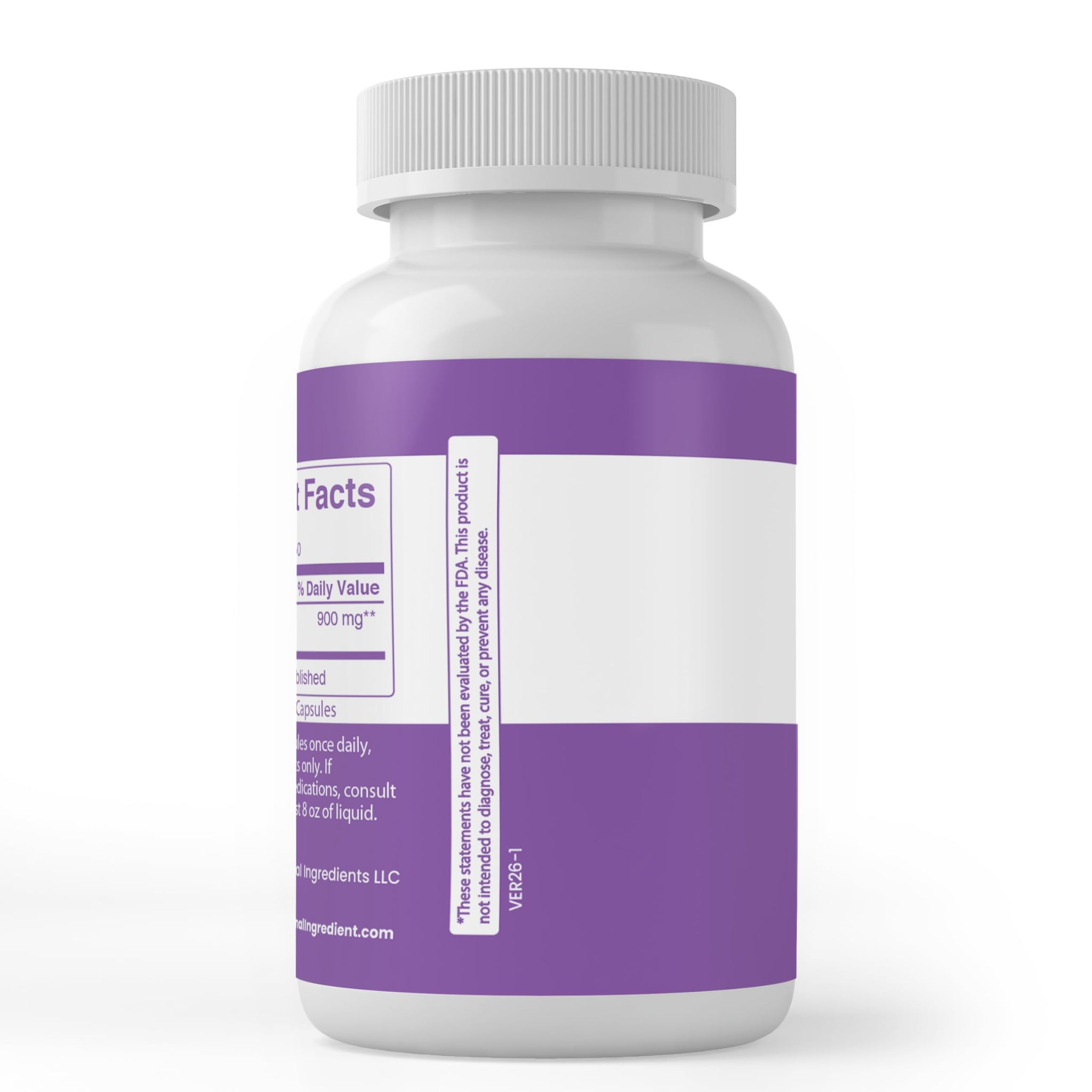 PURE ORIGINAL INGREDIENTS Passion Flower Extract, (100 Capsules) Always Pure, No Additives or Fillers, Lab Verified