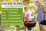 Absolutely Clean AMAZING Grill Cleaner Spray! - Professional Strength, Natural Enzyme Formula - Fast Acting, Fume Free - USA Made (16oz Spray Bottle 2