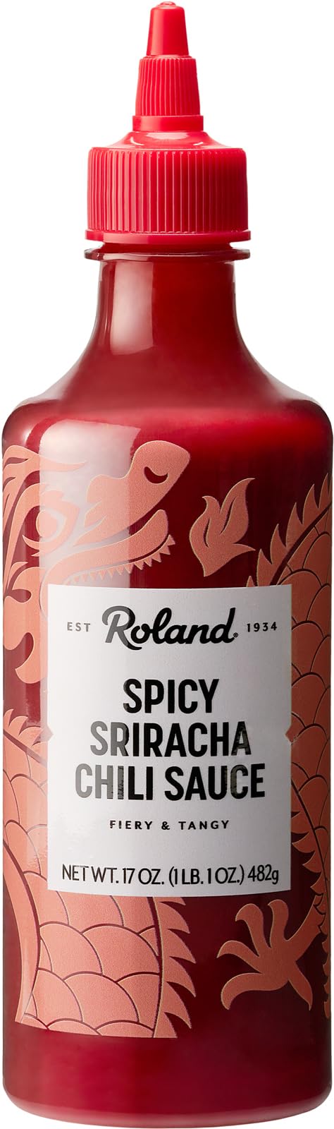 Roland Foods Spicy Sriracha Sauce, Specialty Imported Food, 17 Ounce, Pack of 1