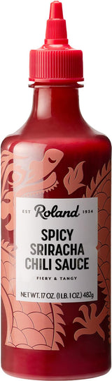 Roland Foods Spicy Sriracha Sauce, Specialty Imported Food, 17 Ounce, Pack of 1