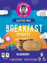 Goodie Girl, Breakfast Biscuits, Blueberry, 1.66 Ounce (Pack of 4)