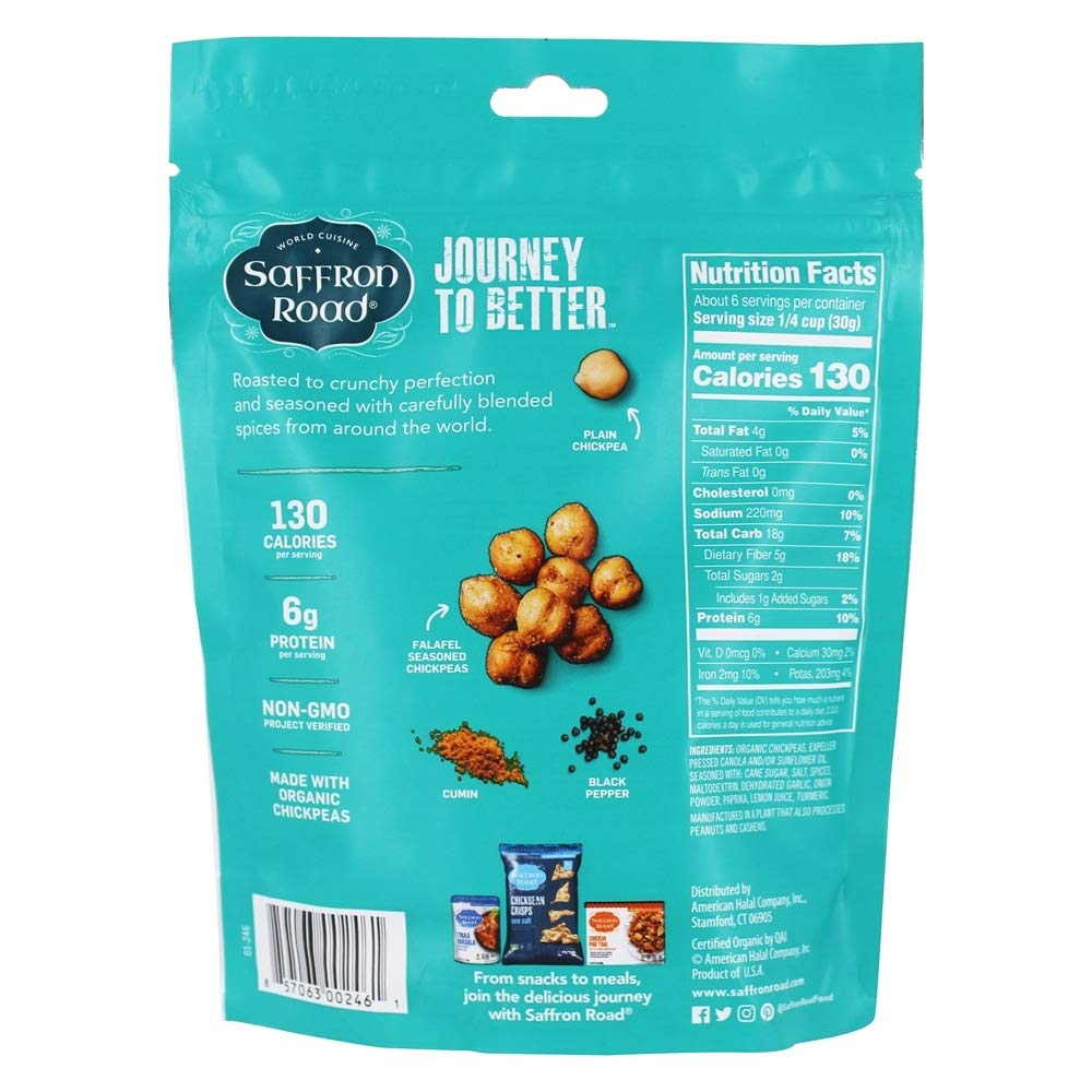 non-gmo Crunchy Chickpeas - Falafel