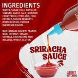 Street Kitchen Sriracha Sauce | Authentic Thai-Style Hot Sauce | Bold Garlic & Chili Flavor | Non-GMO Ingredients | No Artificial Flavors or