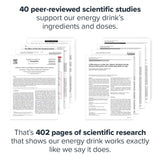 Legion Energy Drink - Naturally Sweetened and Flavored Healthy Energy Drinks - Sugar Free Energy Drinks w/Natural Caffeine, Theanine, Taurine