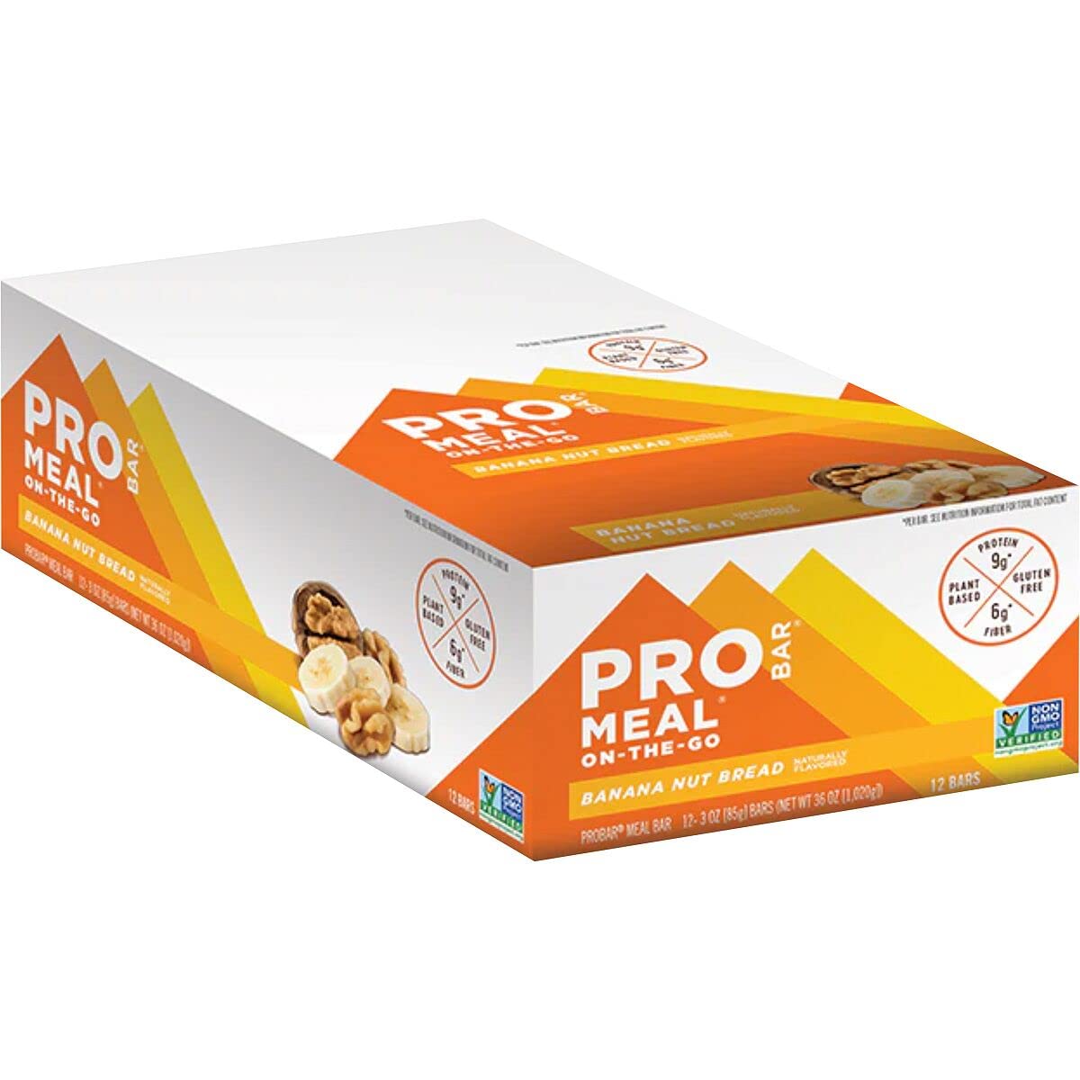 ProBar Meal Bar - 12-Pack Banana Nut Bread, One Size