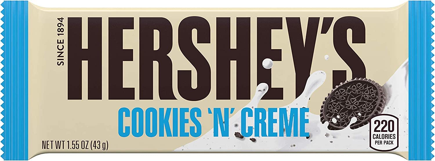 Hershey's Cookies 'n' Creme - U.S.A. Product