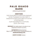 Alkaline Herb Shop Just Herbs: Palo Guaco (Bark)