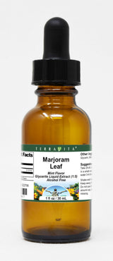 Marjoram Leaf Glycerite Liquid Extract (1:5) - Mint Flavored (1 oz, ZIN: 522706) - 3 Pack