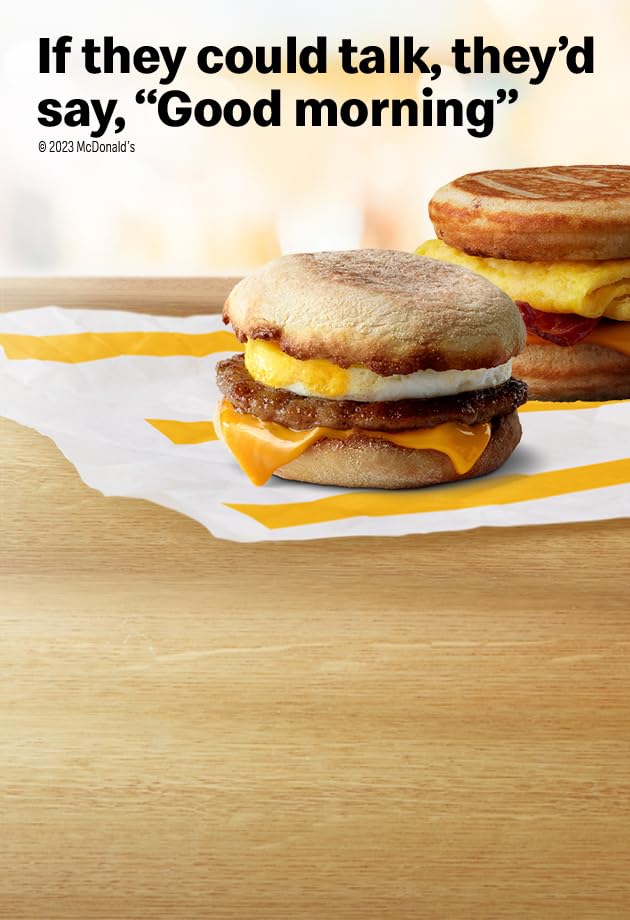 McDonald's Multipack Physical Gift Card - 4 x $10 - $40