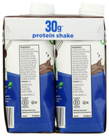 ORGAIN Chocolate Fudge Protein Shake 4pk, 11 FZ