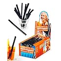 Menozzi De Rosa, Black Licorice Straw 20cm Cannucce Maxi Di Liquizia (30 pcs)