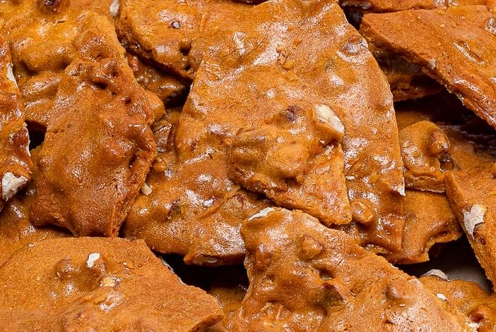 Texas Pecan Brittle in Gift Tin