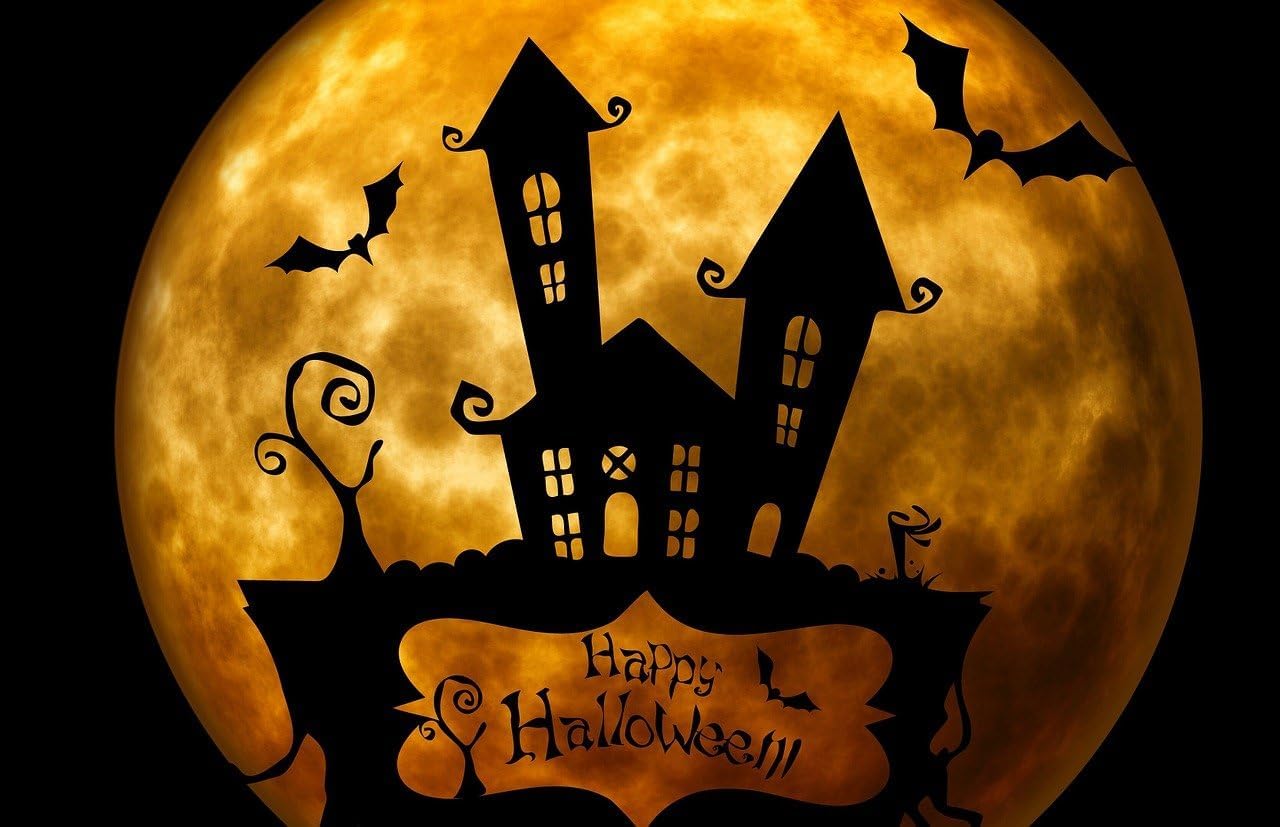 Halloween Snacks Gift Basket with Candy, Cookies, Bars & Snacks (38 Count) - Fun Halloween Care Package for College Students, Teens & Adults, Trick or