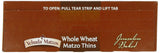 Yehuda Matzo Thins Matzo Thins Whole Wheat, 10.5-Ounce (Pack of 6)