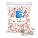 Dehydrated Mini Marshmallow Bits - 1 lb Bag - Colorful Crunchy Marshmallow Pieces - Perfect Cereal Topping, Hot Chocolate, Baking, Desserts, and Ice