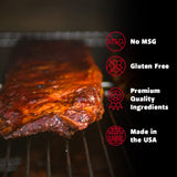 Myron Mixon BBQ Sauce | Honey Smoked BBQ | Champion Pitmaster Recipe | Gluten-Free BBQ Sauces, MSG-Free, USA Made | 16 Oz Bottle