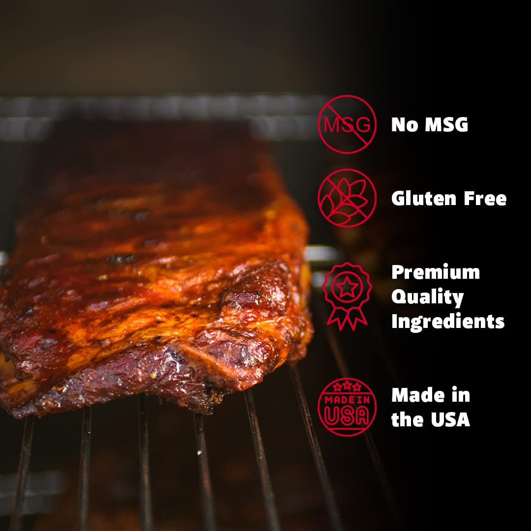 Myron Mixon BBQ Sauce | Honey Smoked BBQ | Champion Pitmaster Recipe | Gluten-Free BBQ Sauces, MSG-Free, USA Made | 16 Oz Bottle
