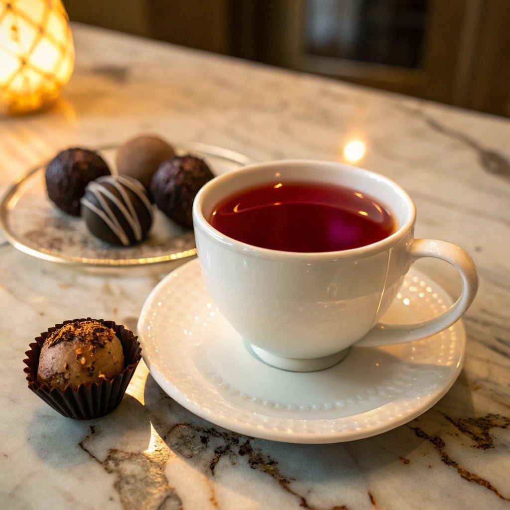 The Republic of Tea - Red Velvet Cuppa Chocolate Tea Bags, Caffeine Free, 36 Servings
