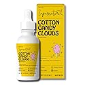 Supernatural Cotton Candy Flavor Drops - Vegan, Non-GMO Natural Flavoring, Unsweetened, Zero Calorie. Spun Sugar Taste For Food Crafts, Desserts