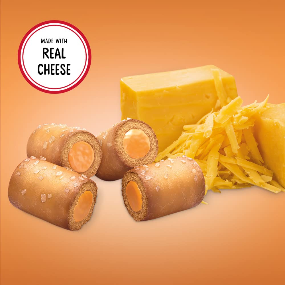 COMBOS Cheddar Cheese and Pretzels Snack Bags 1.8 Ounce, Pack of 18, Baked Pretzel and Cheese Snacks COMBOS Bulk Box
