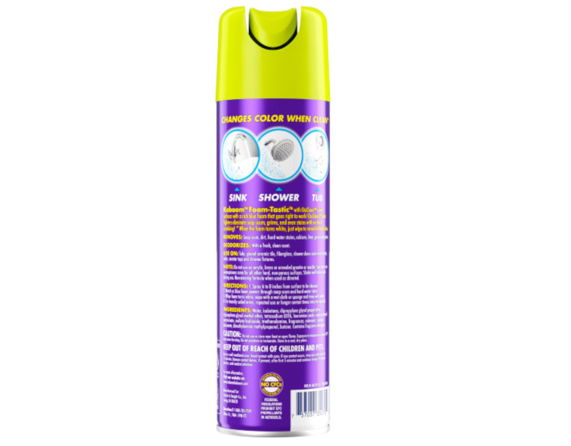 Kaboom Foam-Tastic with OxiClean Citrus Scent 19 Ounce (Pack of 1)
