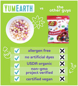 YumEarth Easter Candy Organic Jelly Beans, 4 Ounce - Spring Fruit Flavors - Allergy Friendly, Gluten Free, Non-GMO, Vegan, No Artificial Dyes