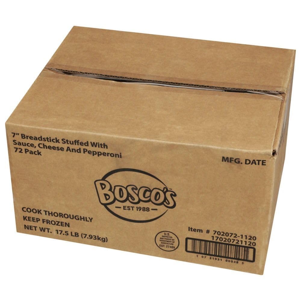 Boscos Stuffed Pizza Stick, 7 inch -- 72 per case.