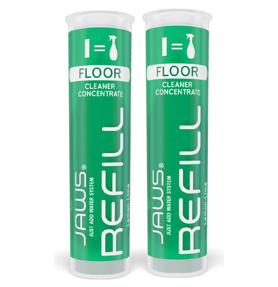 JAWS Hardwood Floor Cleaner Refill Pack. Includes 2 Refill Pods. Refillable Cleaning Supplies.